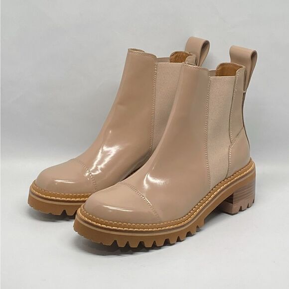 See by Chloe Mallory Leather Chelsea Boots size 38 - Picture 4 of 12